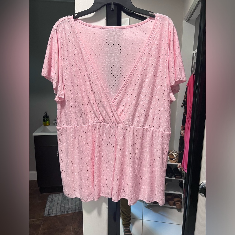 New Pink Blouse 3XL